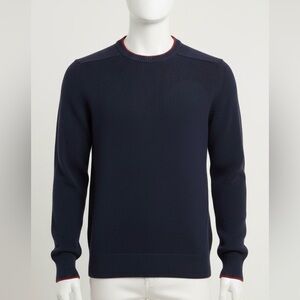 Levi's Men's Deep Blue Cotton Crewneck Sweater Size Large
